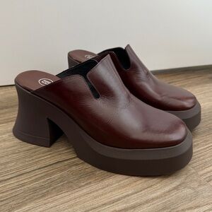 MIISTA Otavia Mules | Brown | Size 9.5